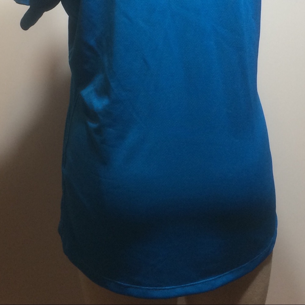 Jeunesse Shirt Sz L Womens Blue Polo Top Dri-Fit - Picture 5 of 8